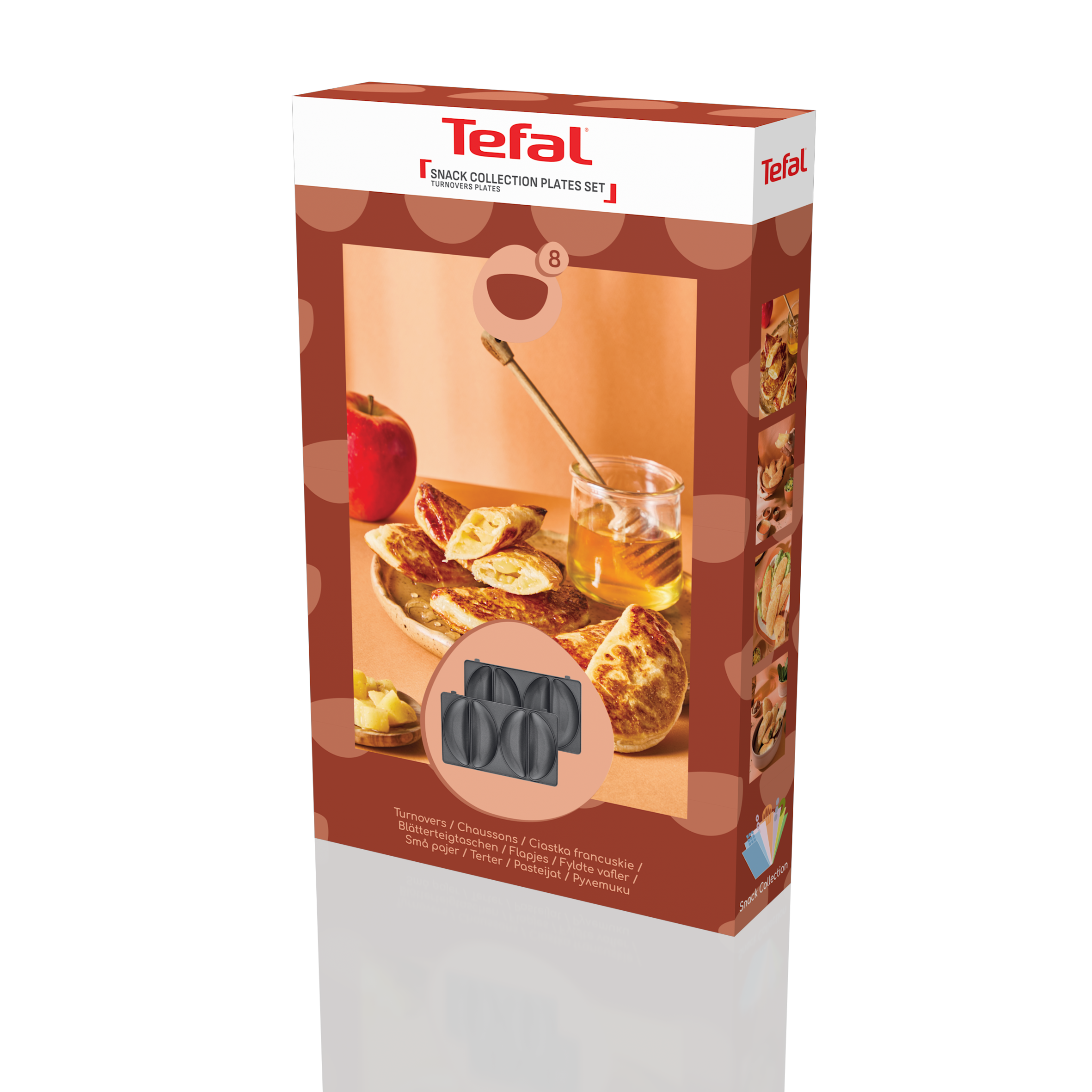 Gevulde wafelplaten XA8108 Snack Collection