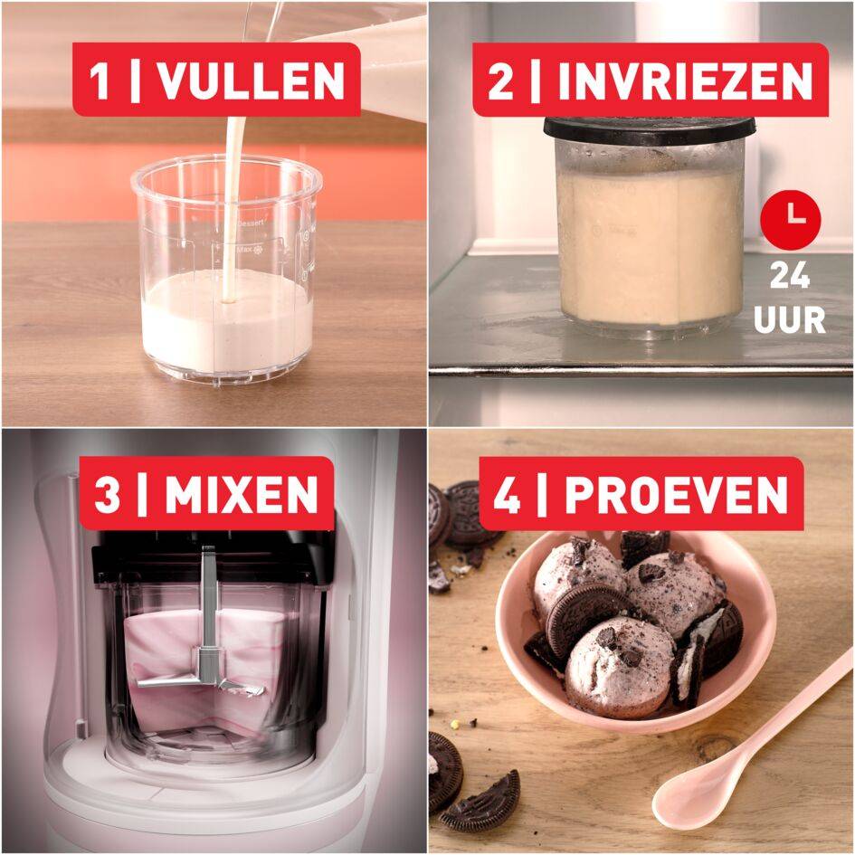Dolci IG602A IJsmachine - 24 uur invriezen - 10 programma's - Best Reviewed 2025