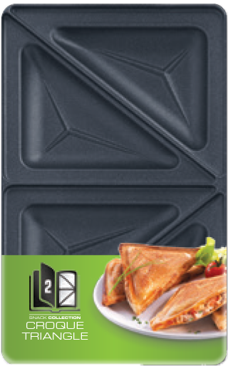Tostiplaten (driehoekvorm) Snack Collection XA800212