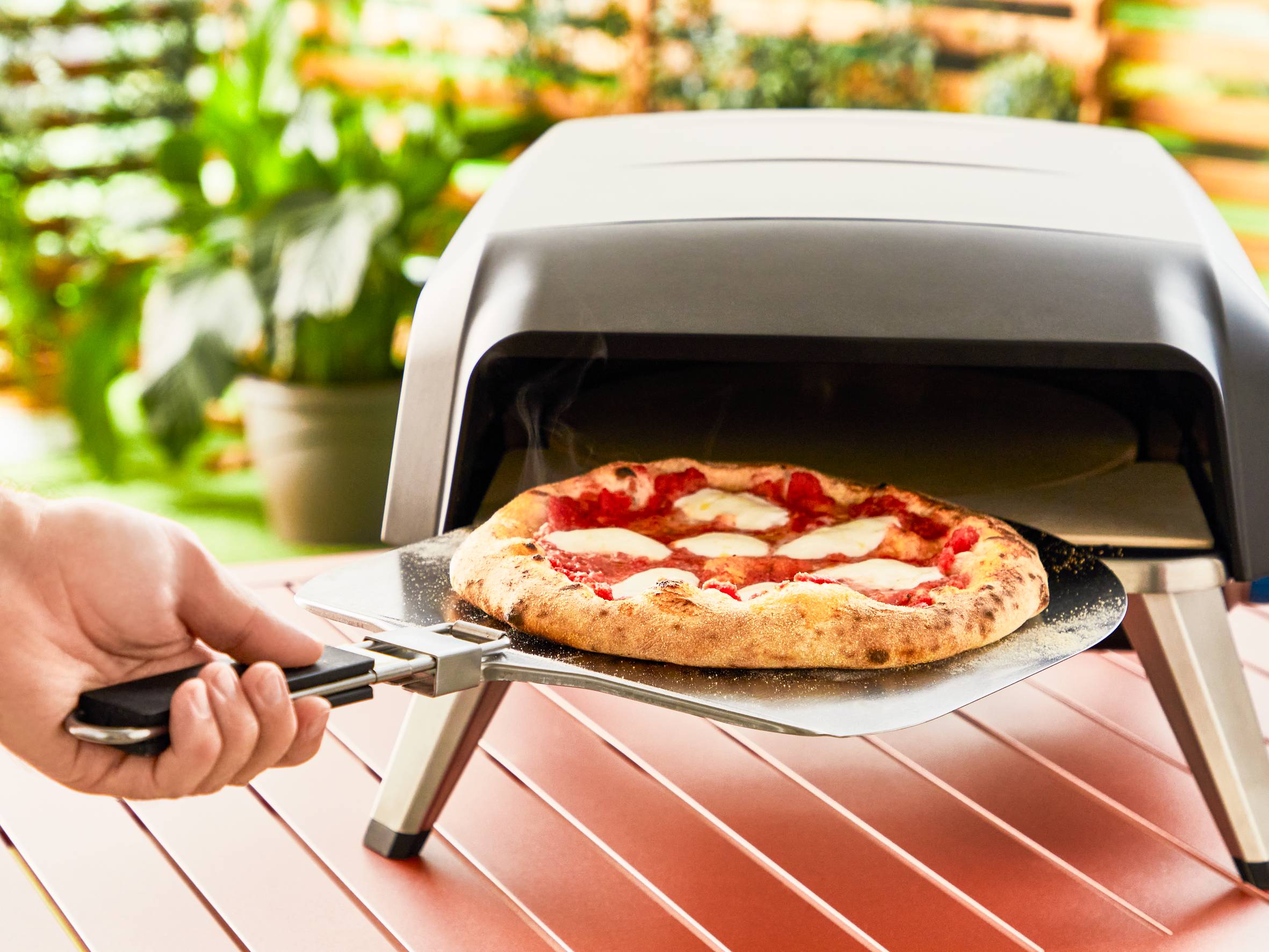 Pizza Pronto JM4120 pizza oven op gas + pizzaschep | Gourmet