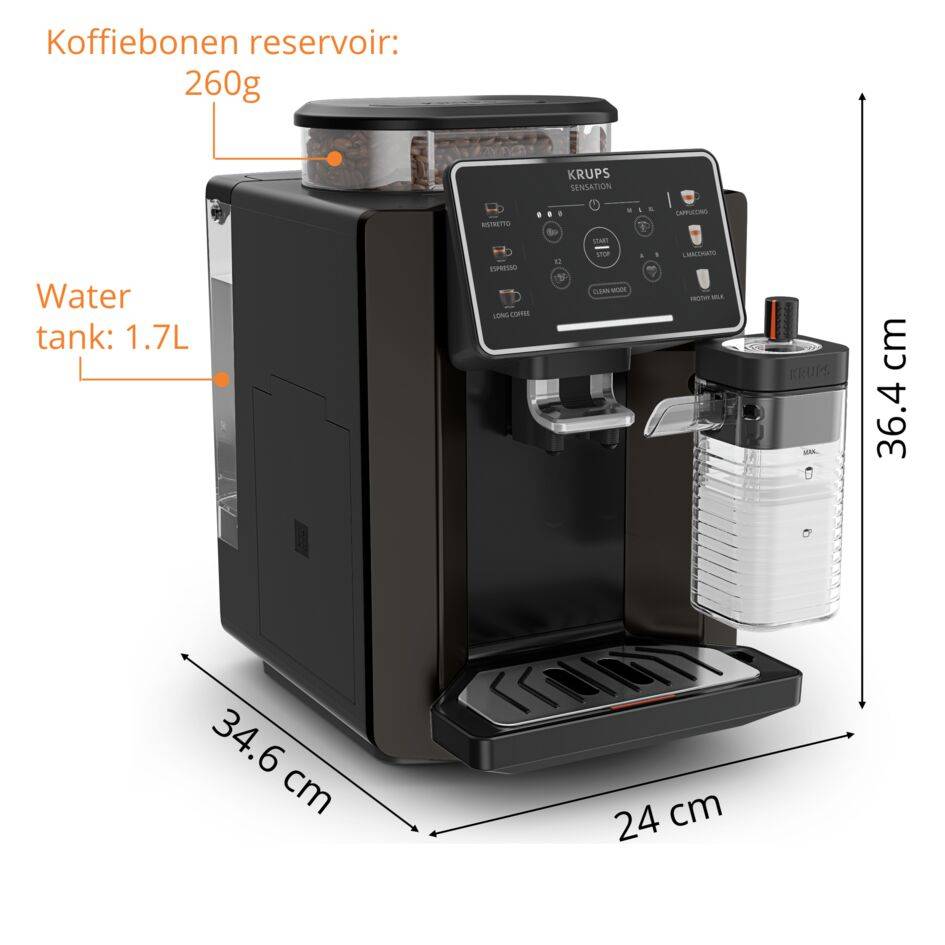 Sensation Milk M50 EA9129 volautomatische koffiemachine