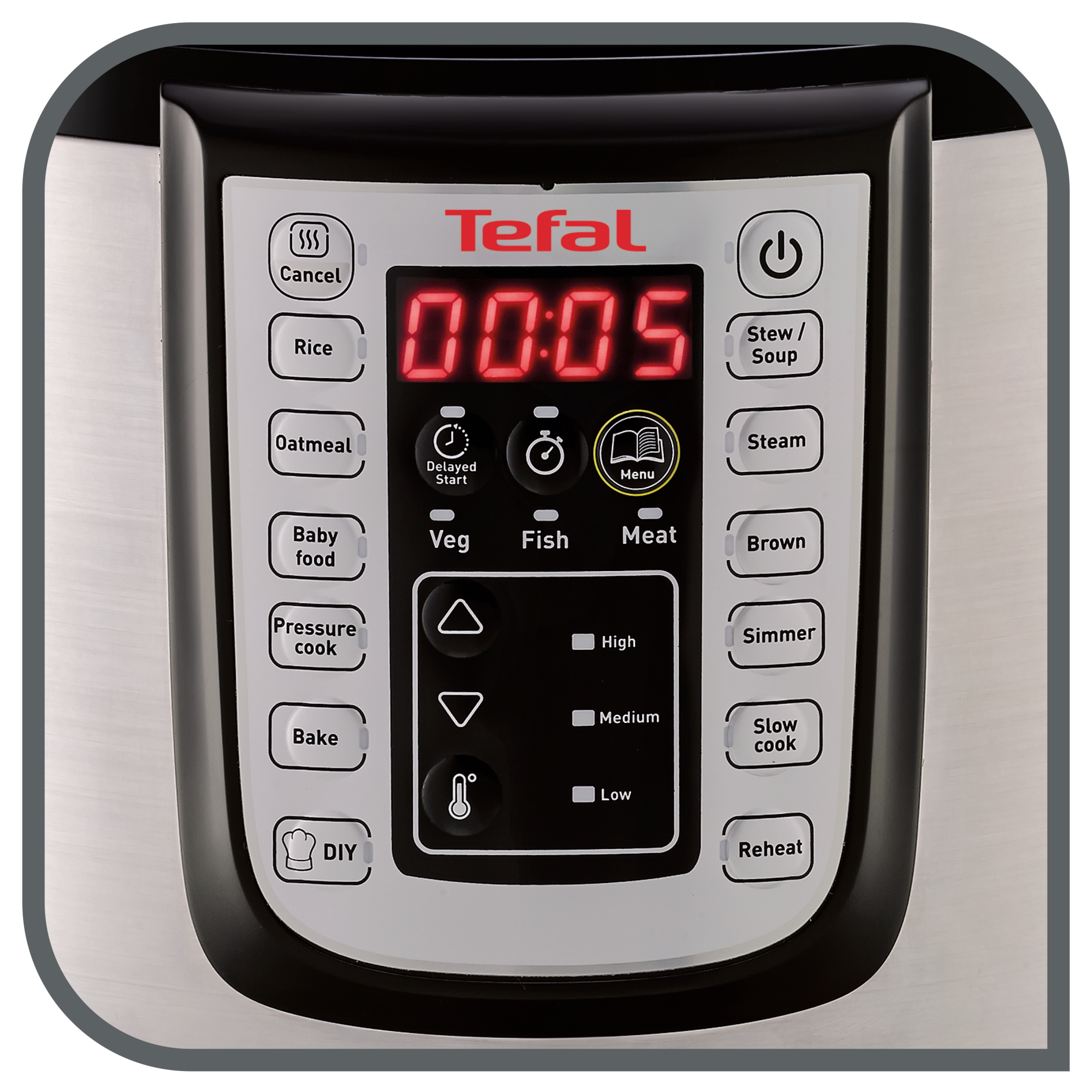 All-in-One CY505E Slowcooker, multicooker en snelkookpan