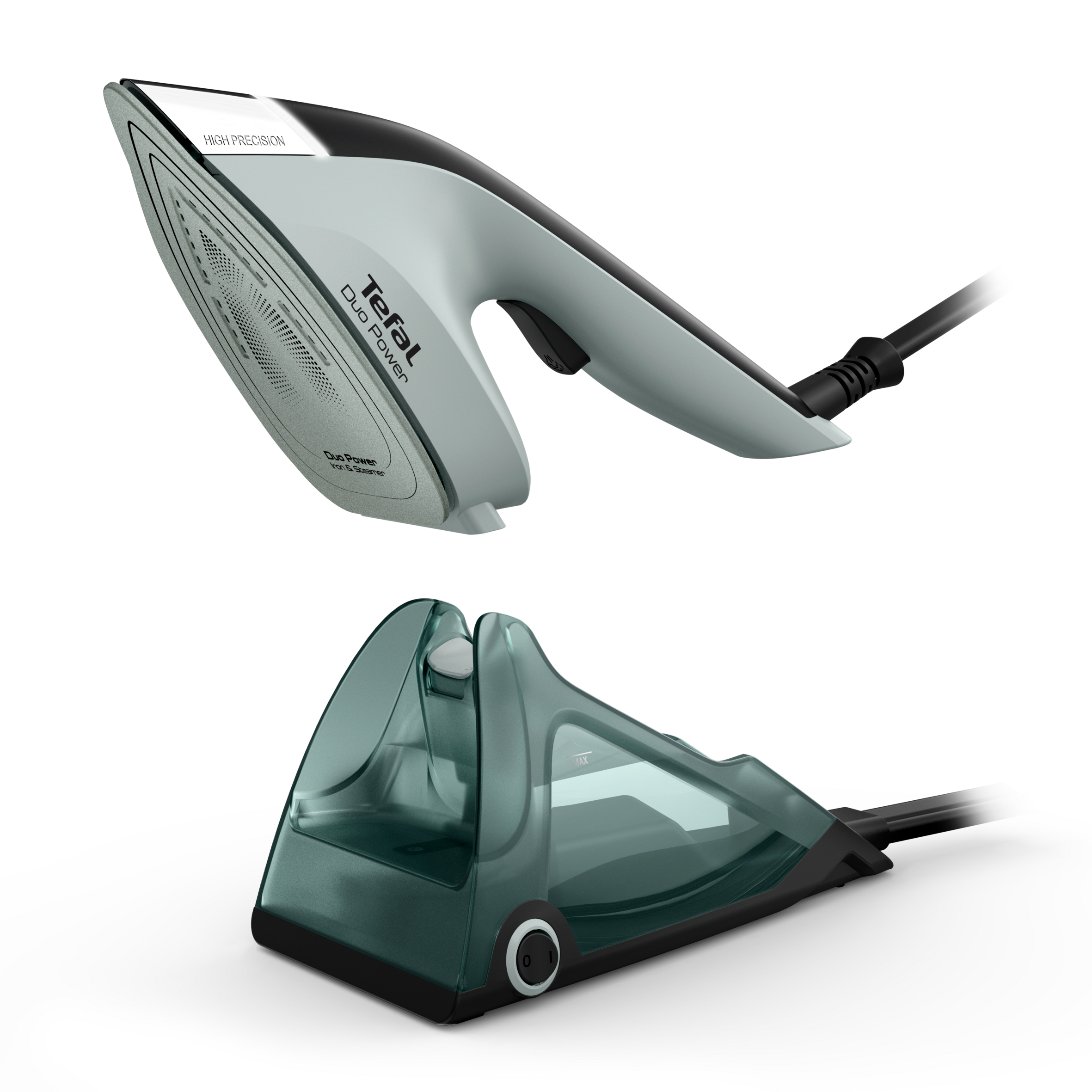 Duo Power JF4031 2-in-1 stoomstrijkijzer en kledingstomer