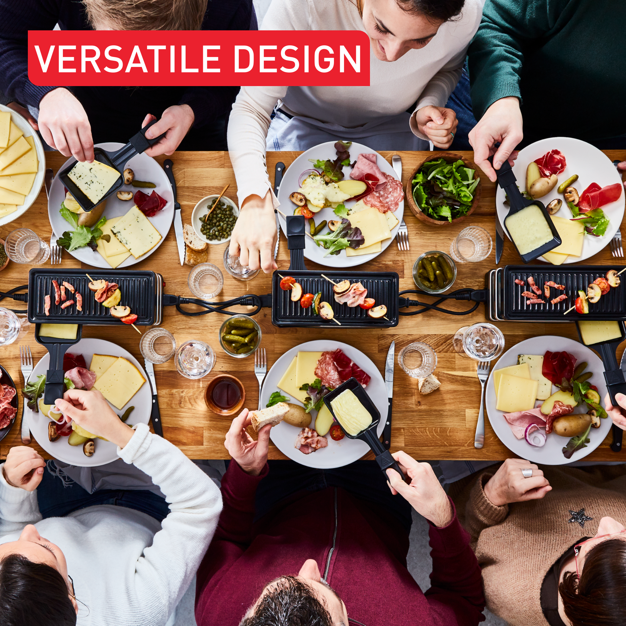 Plug & Share Gourmet RE2308 gourmetstel