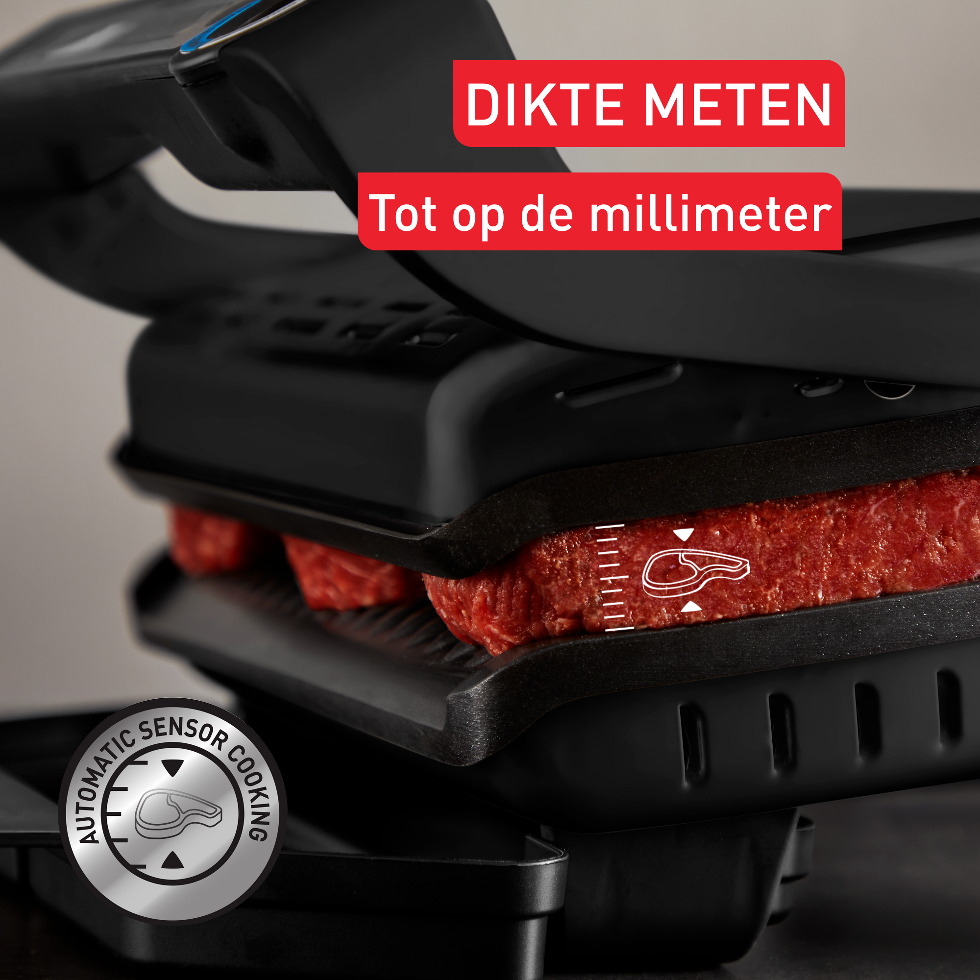 Optigrill+ XL GC7278 intelligente contactgrill