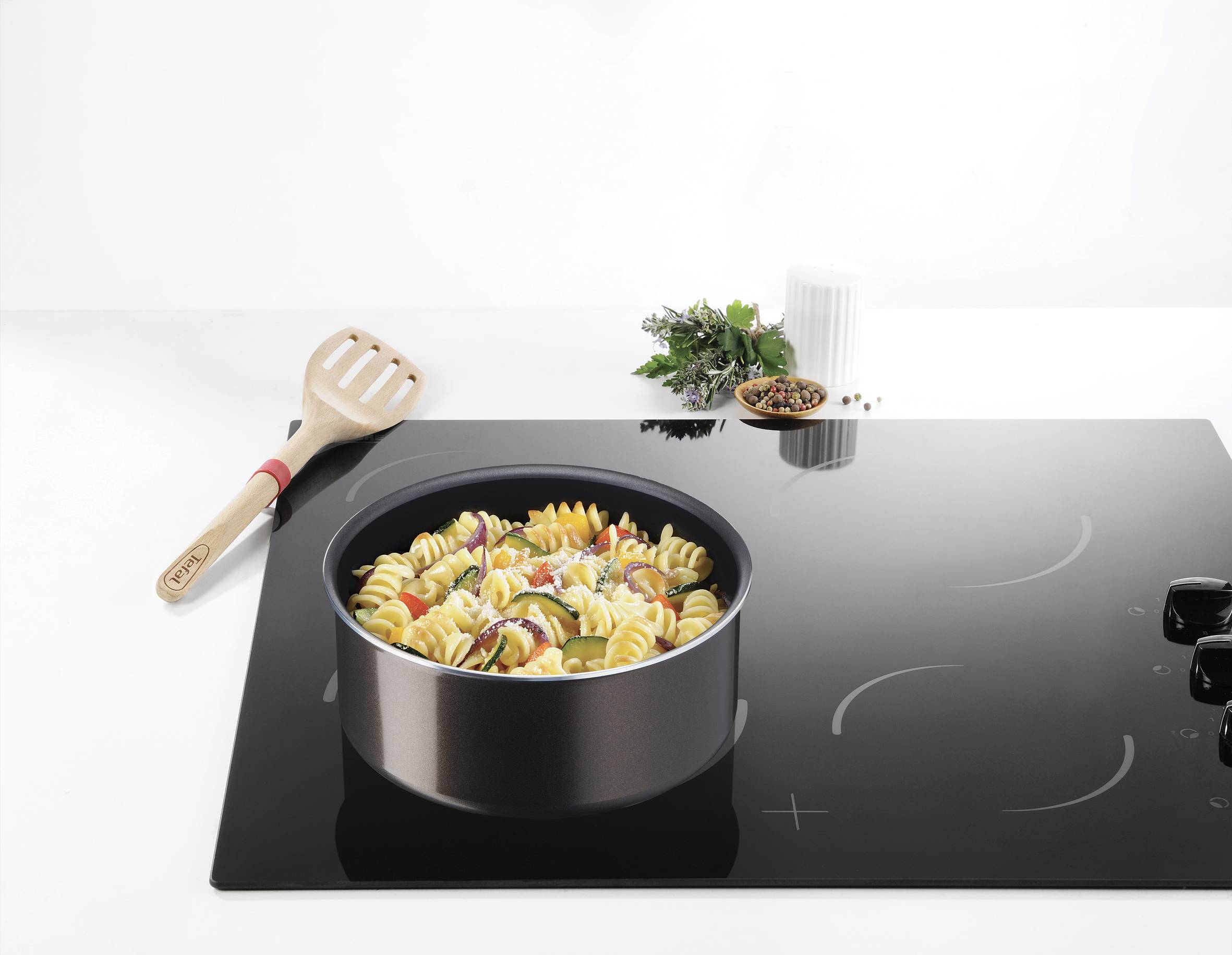 Ingenio Easy Plus 4-delige set (kookpan 16/18/20 + handgreep)