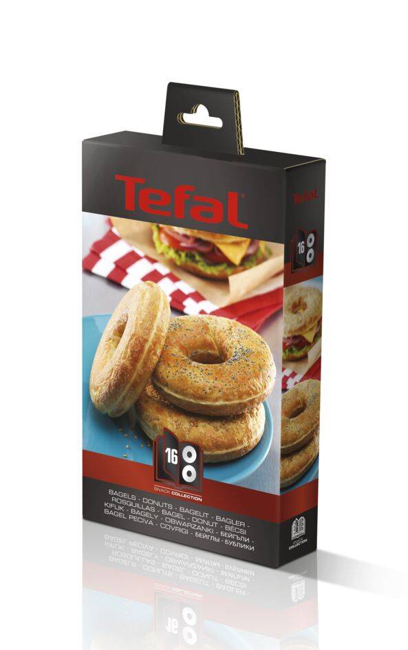 2 platen met bagelvormpjes in doos Snack Collection XA801612