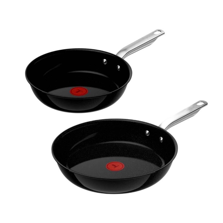 Experience Ceram keramische koekenpannenset 24/28 cm - Fusion Core - inductie