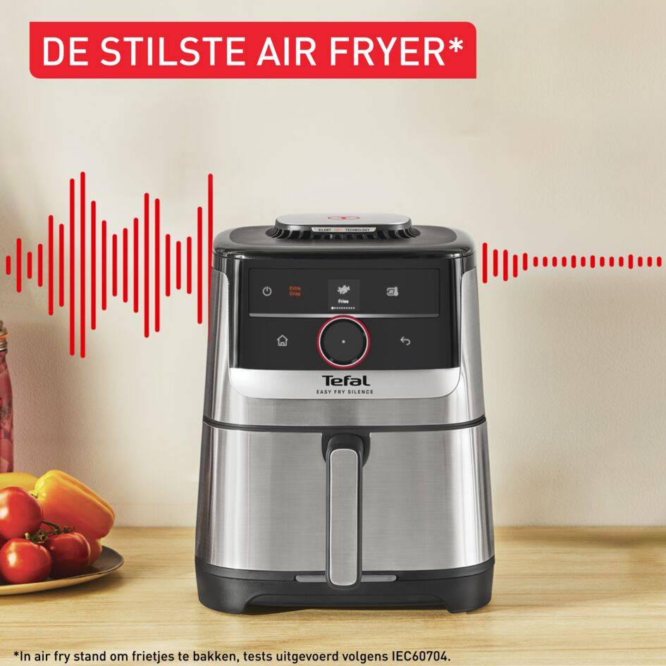 Easy Fry Smart & Silence EY572D 5L stille air fryer