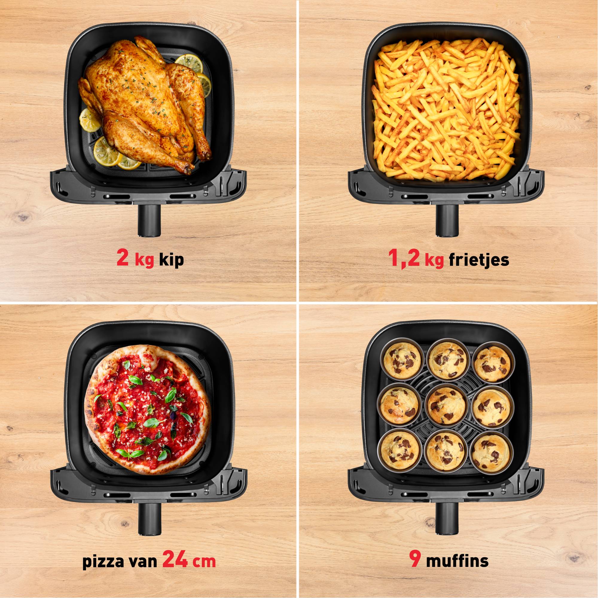 Easy Fry Mega EY855B 7,5L heteluchtfriteuse