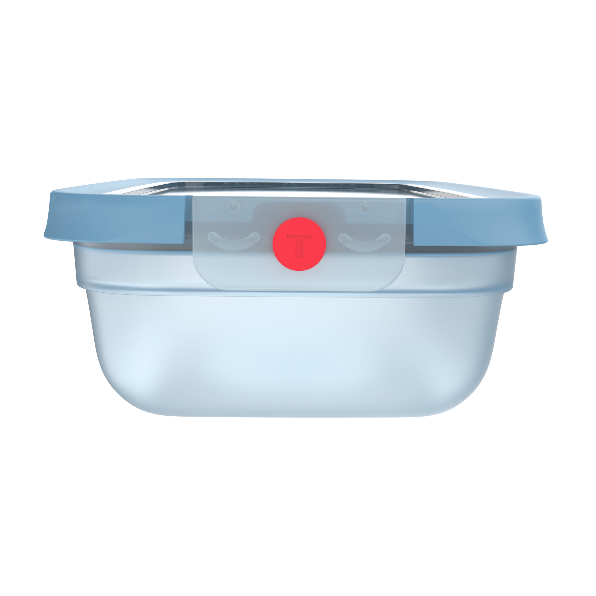 oneClick N1210710 vershoudbakje rechthoekig blauw (1,2L)