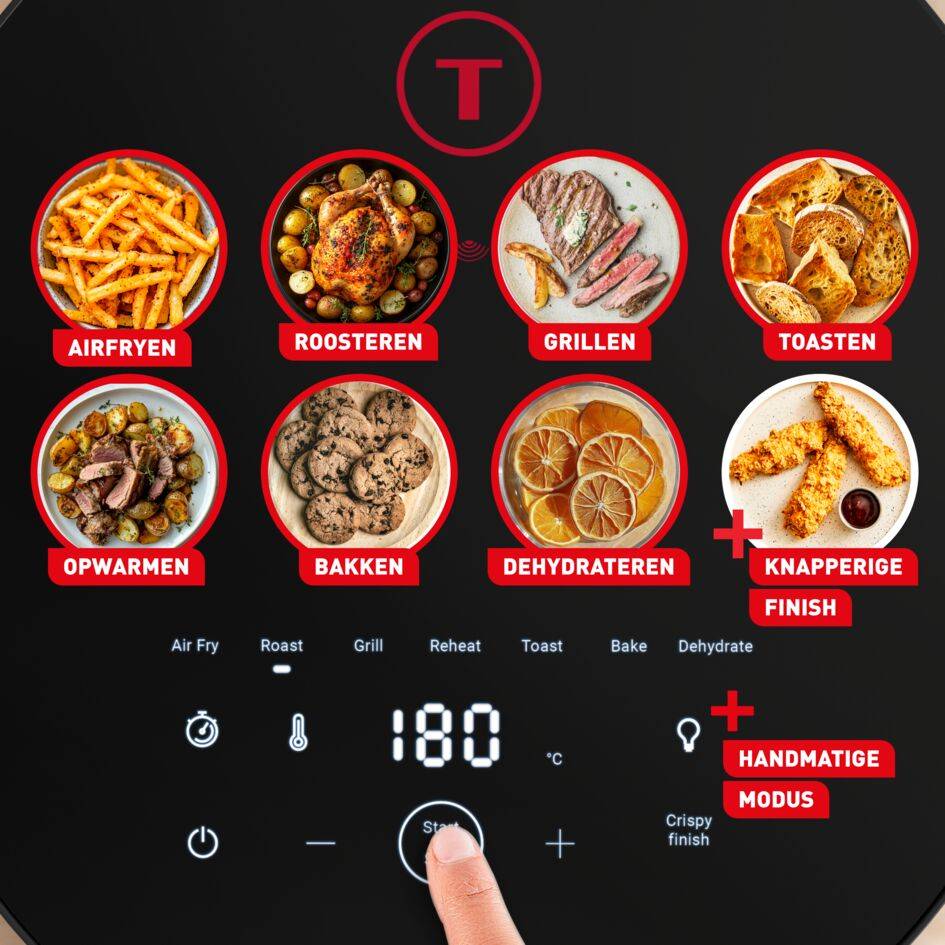 Easy Fry Infrared EY832H 7L infrarood airfryer