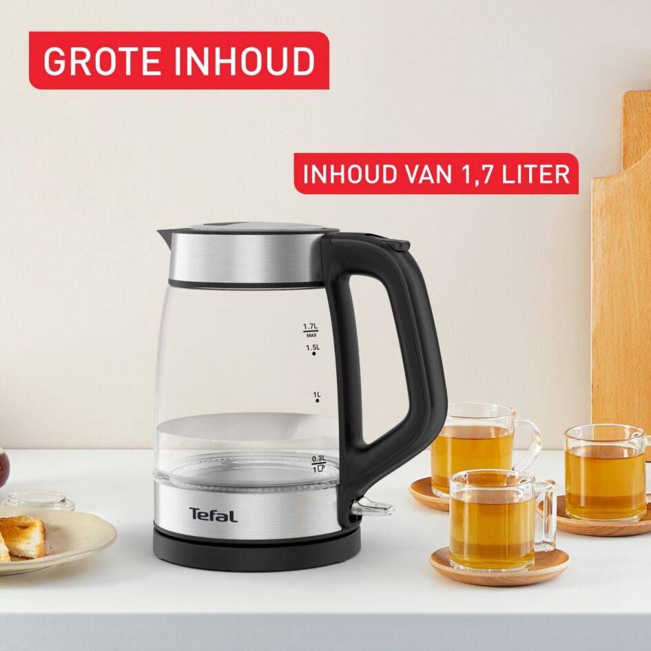 Glass Kettle KI6058 1,7L waterkoker