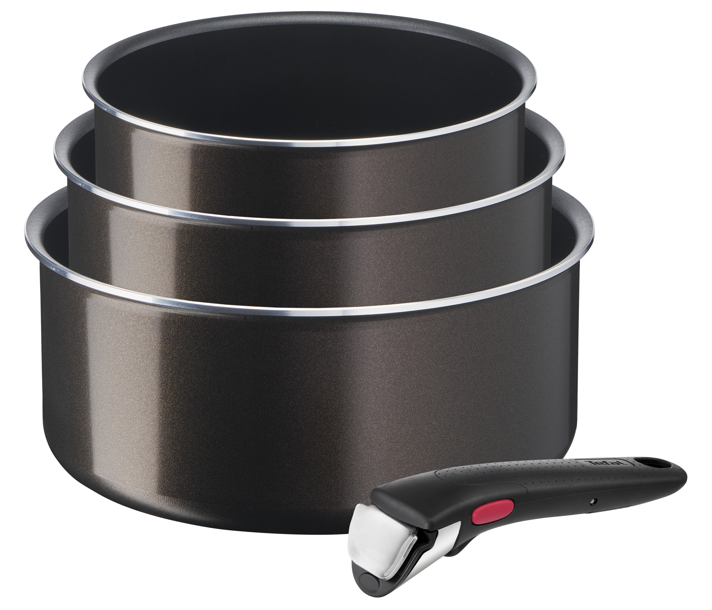 Ingenio Easy Plus 4-delige set (kookpan 16/18/20 + handgreep)