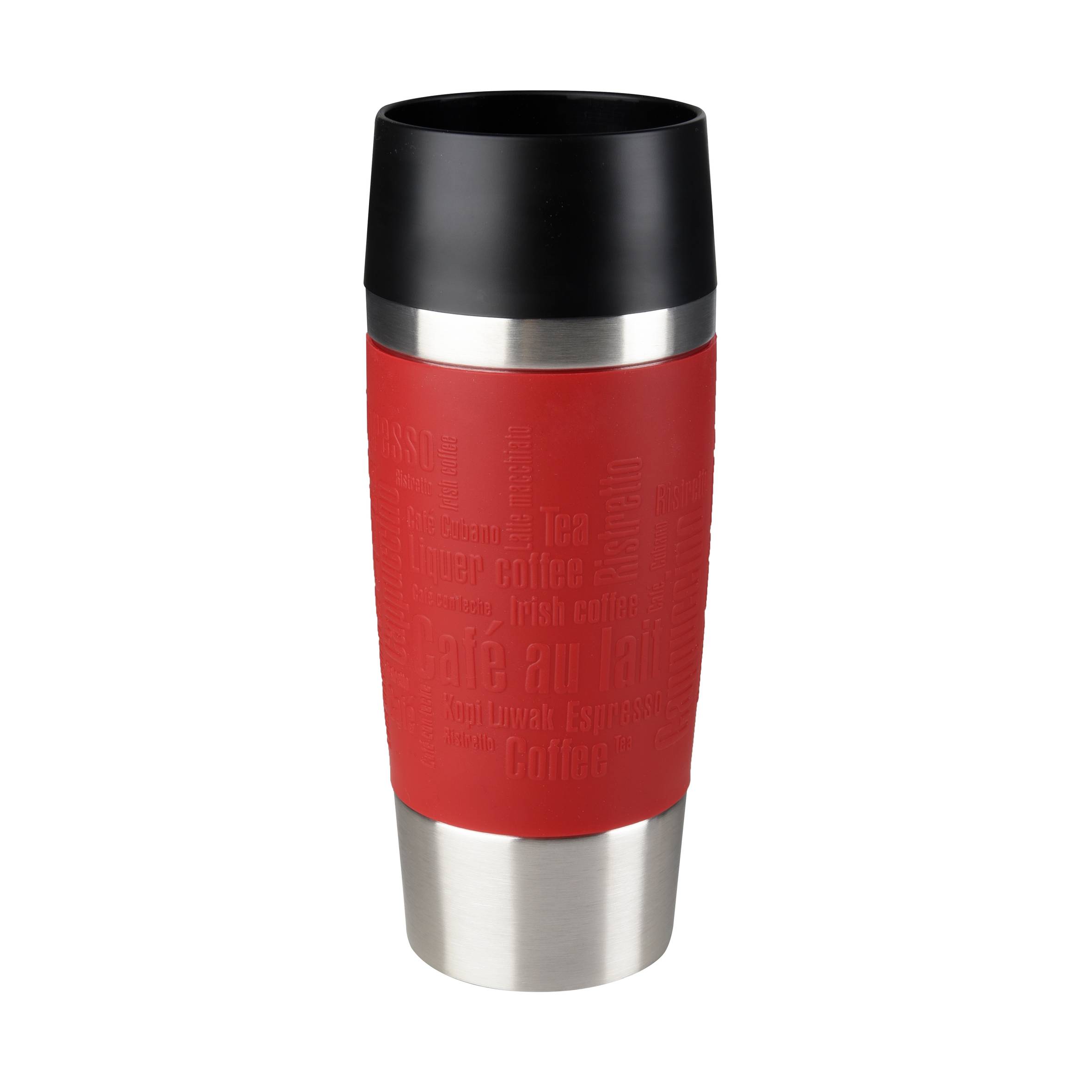 Travel Mug K3084114 RVS/Rood 0.36L