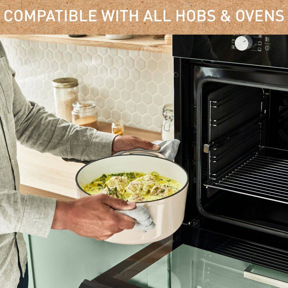 LOV braadpan beige - 5 L - inductie