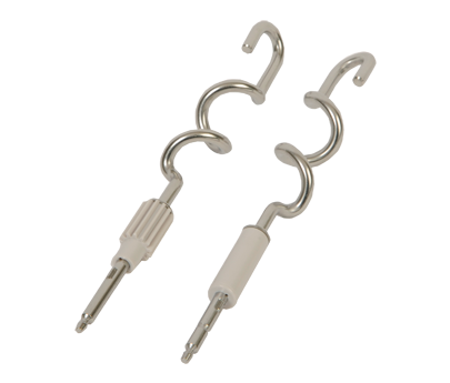 Set van 2 haken om te kneden SS-989643