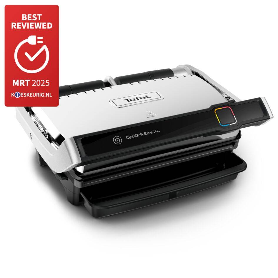 OptiGrill Elite XL GC760D intelligente grill met digitale grillassistent