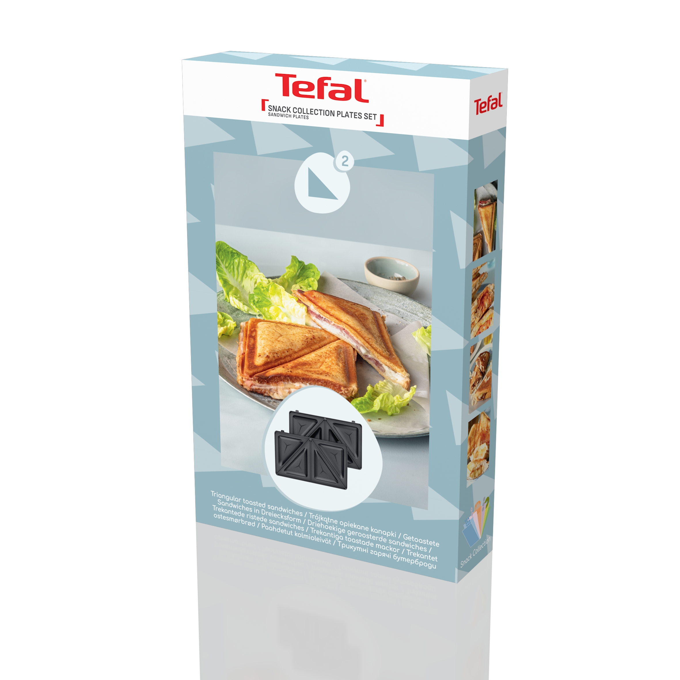 Sandwichplaten XA8102 Snack Collection