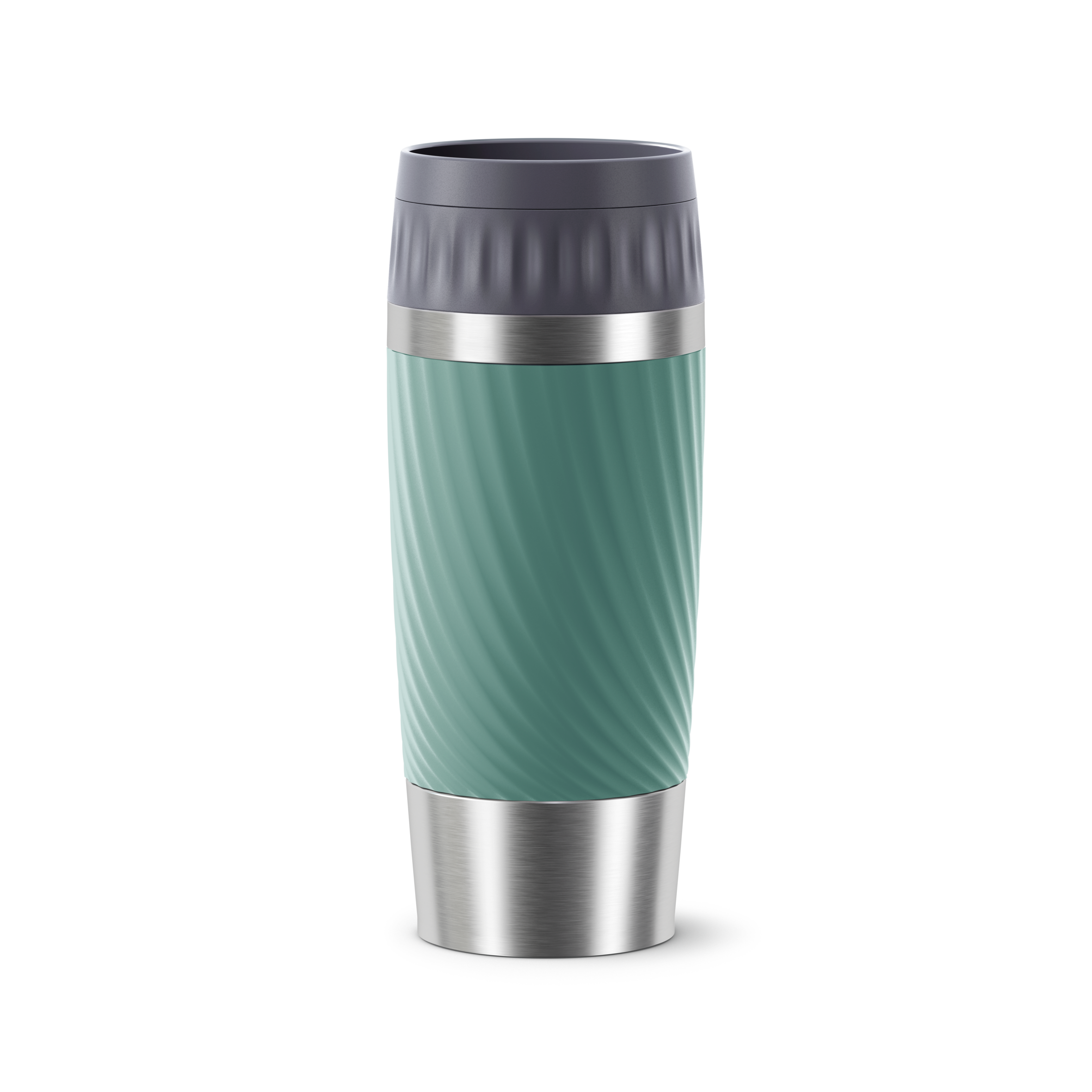 Travel Mug Easy Twist N2011710 RVS/Groen 0.36L