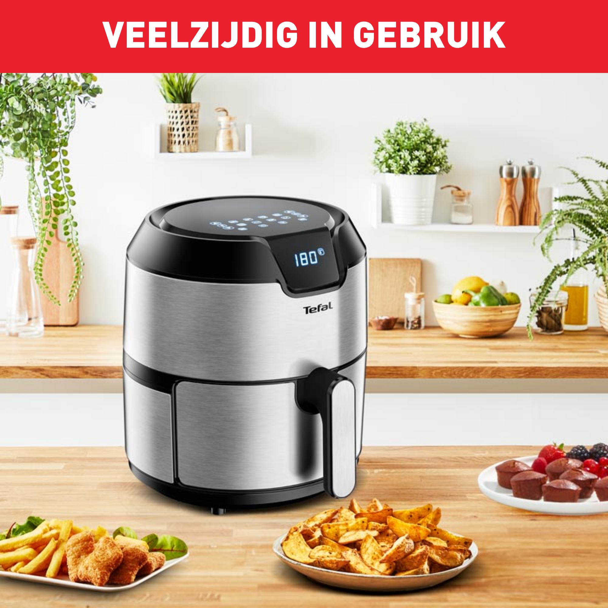 Easy Fry Deluxe EY401D 4,2L heteluchtfriteuse