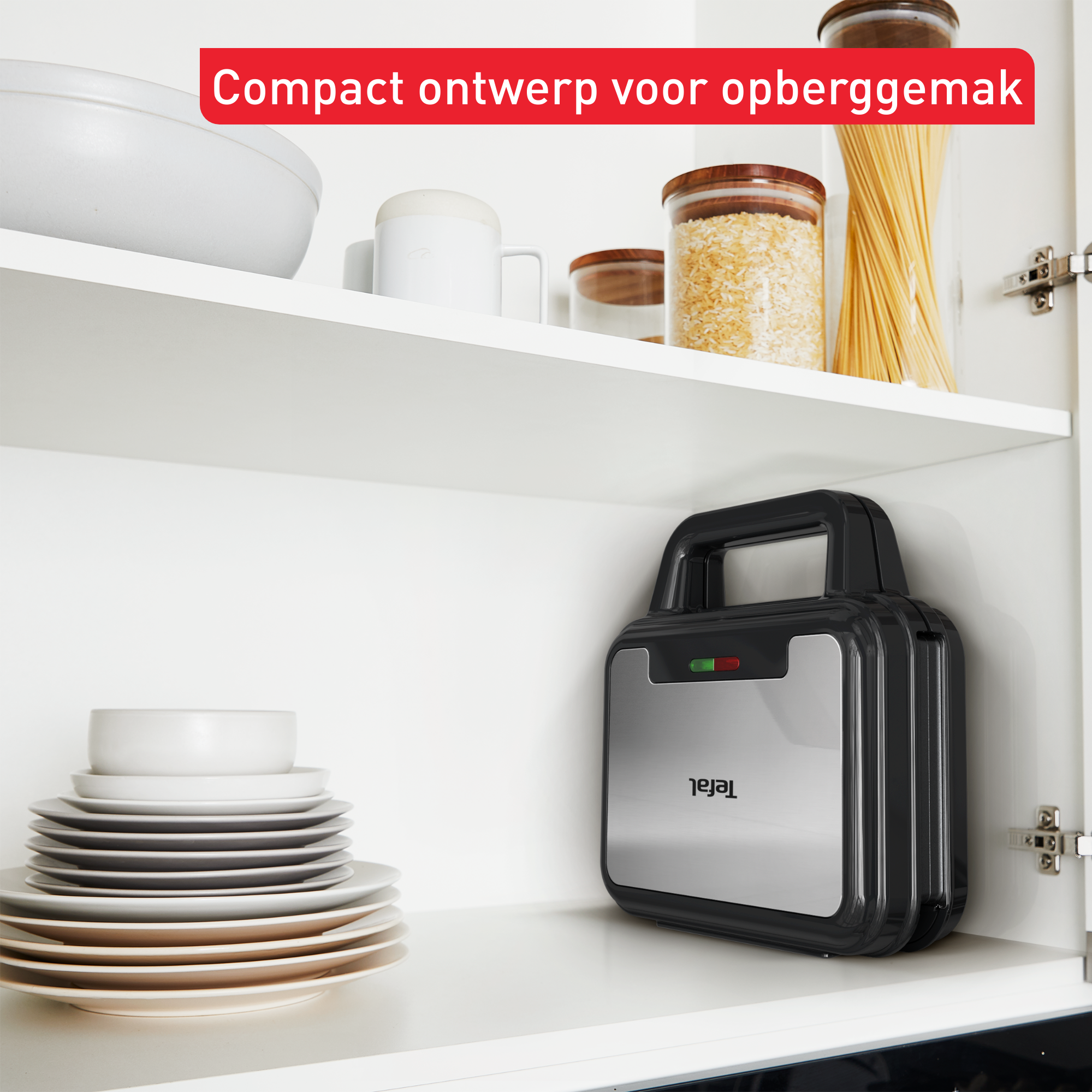 UltraCompact 3in1 SW383D wafel-, tosti-ijzer & contactgrill