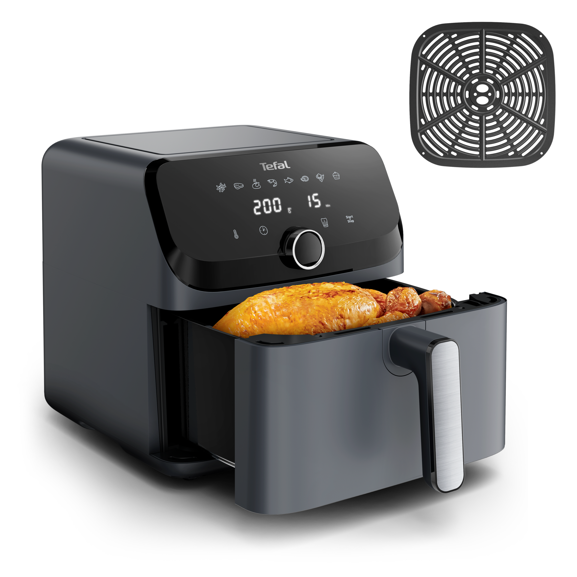 Easy Fry Mega EY855B Air fryer - 8 programma's - 7,5 L