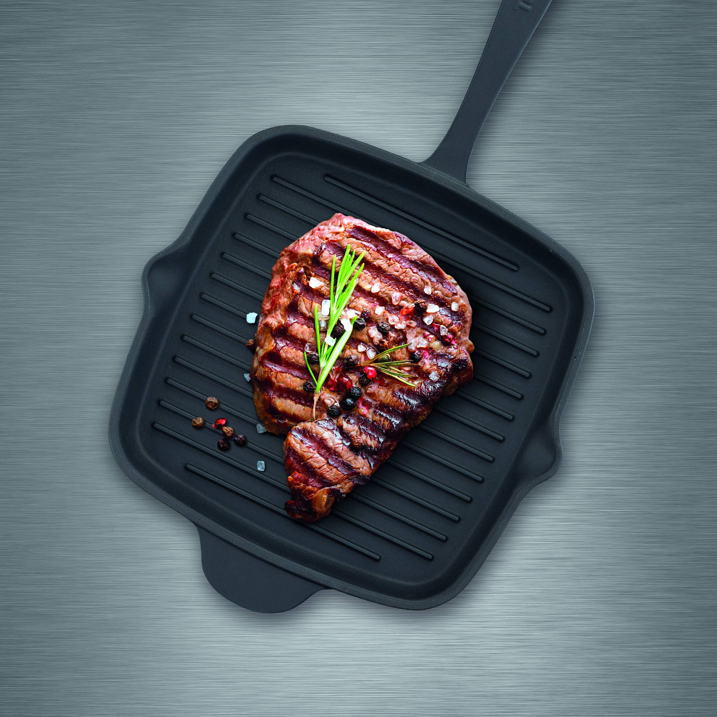 Tradition gietijzeren grillpan 26 cm - inductie
