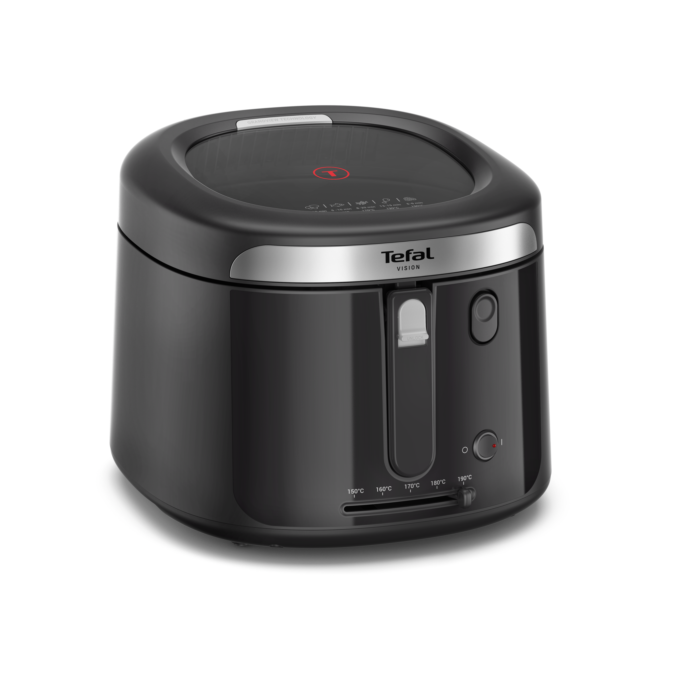 Vision FF2528 friteuse met extra groot kijkvenster