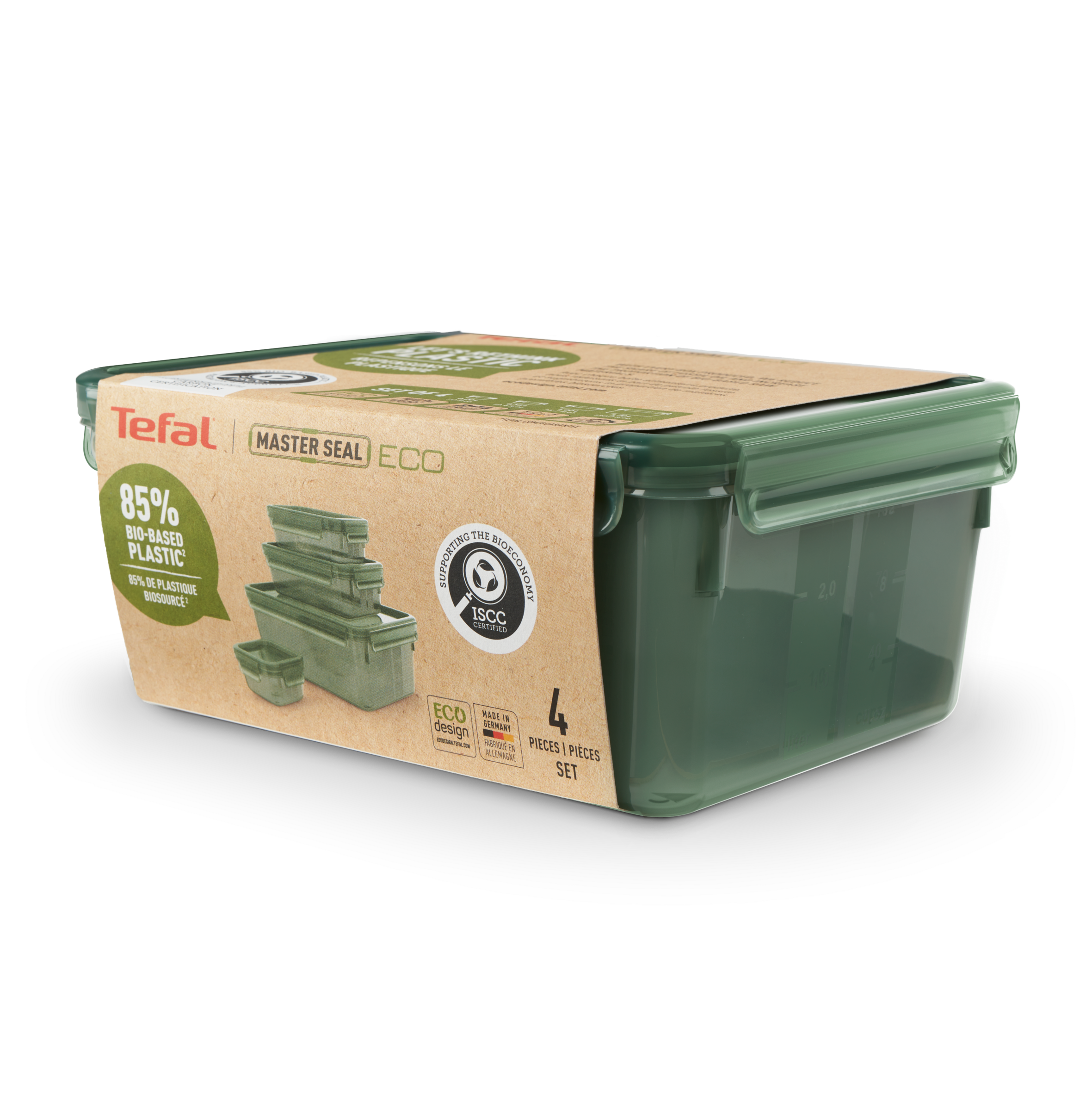 MasterSeal Eco 1170610 vershoudbakjes set 4-delig