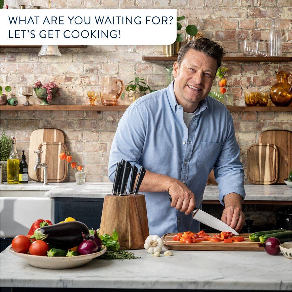 Jamie Oliver K2671556 santokumes 16,5cm