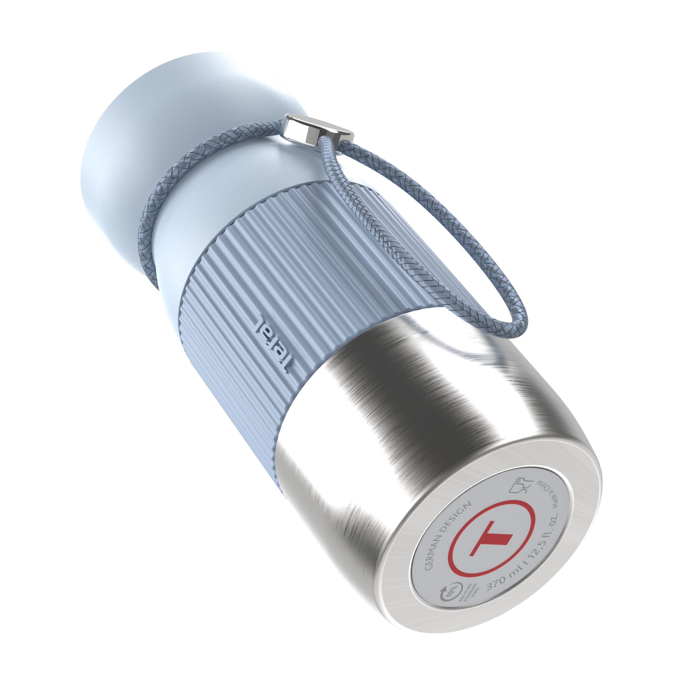 beYou N2191610 travel mug met kopvormige dop blauw (0,36L)