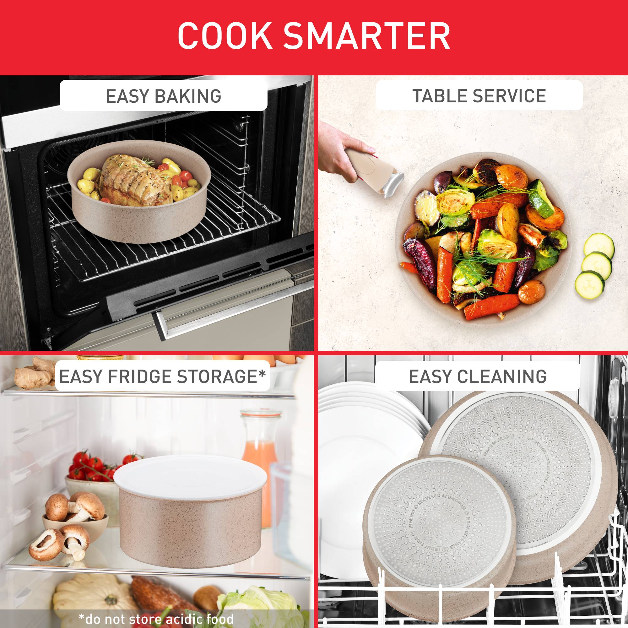 Ingenio Delight On 17-delige pannenset - inductie