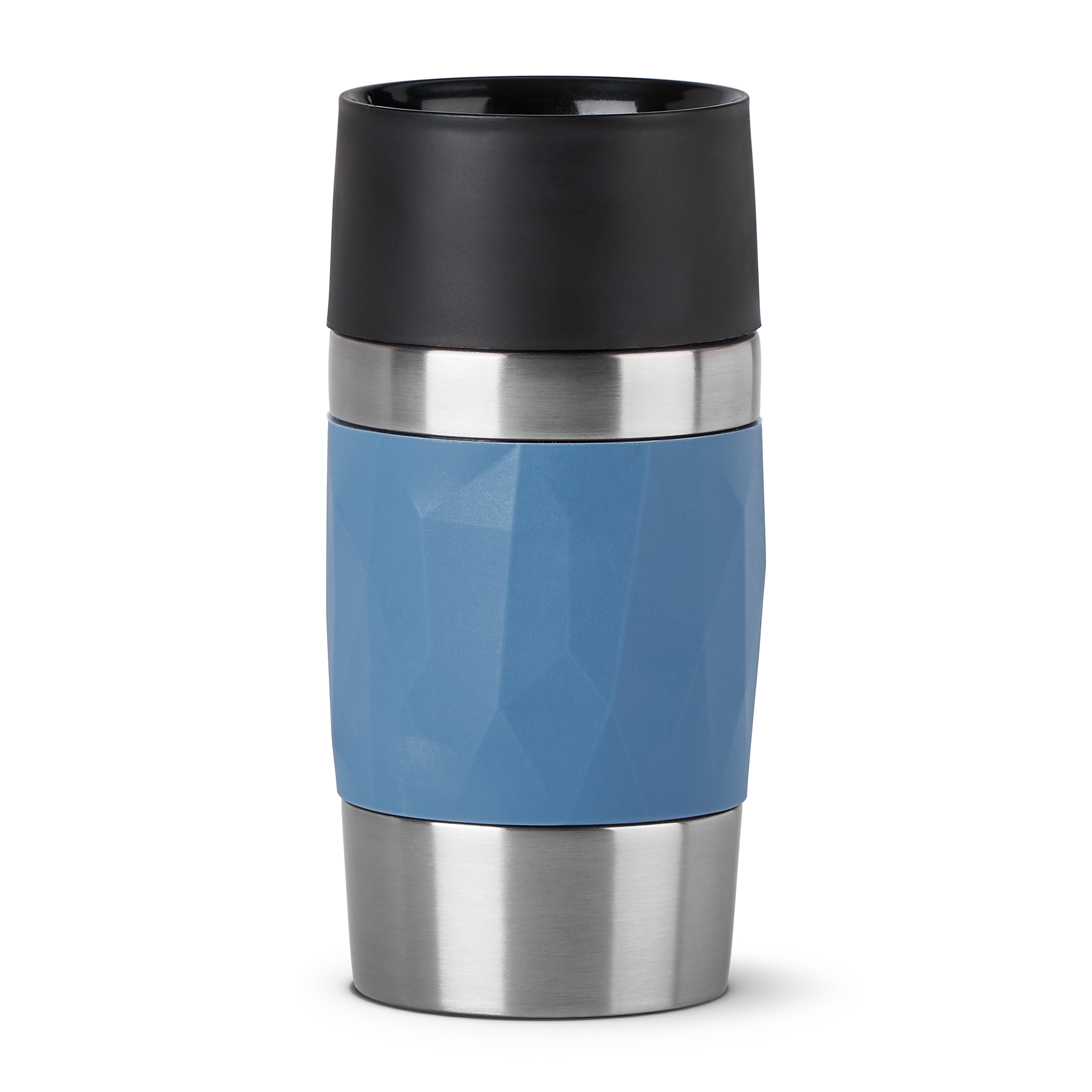 Travel Mug Compact N2160210 RVS/Blauw 0,3L