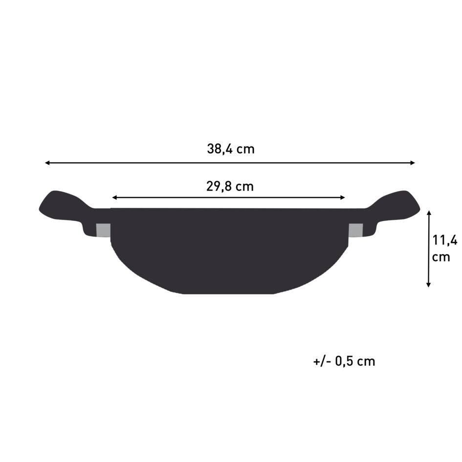Experience Ceram All-in-One keramische pan 28 cm + deksel - inductie