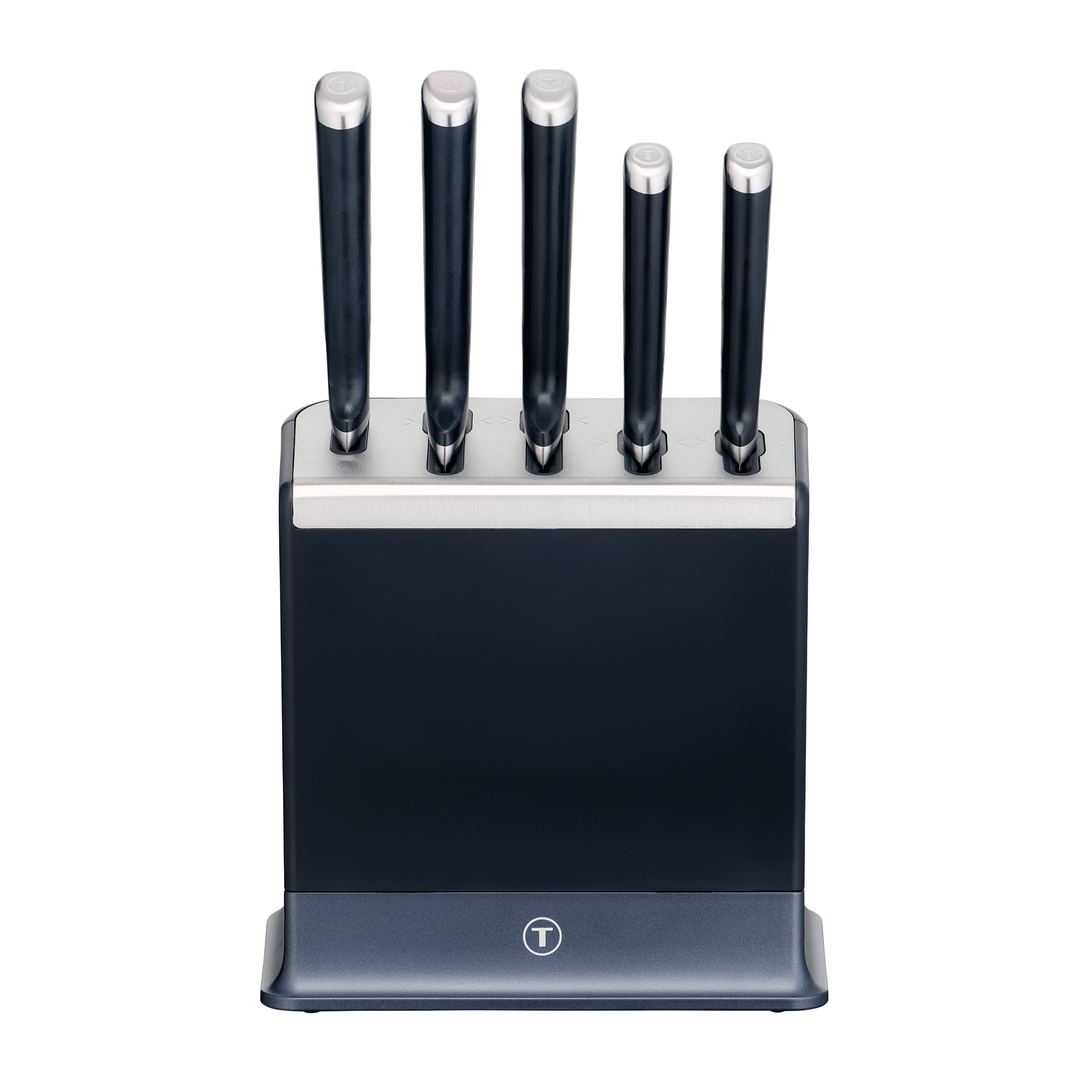 EverSharp K297S644 5-delige messenset en messenblok met geïntegreerde slijper