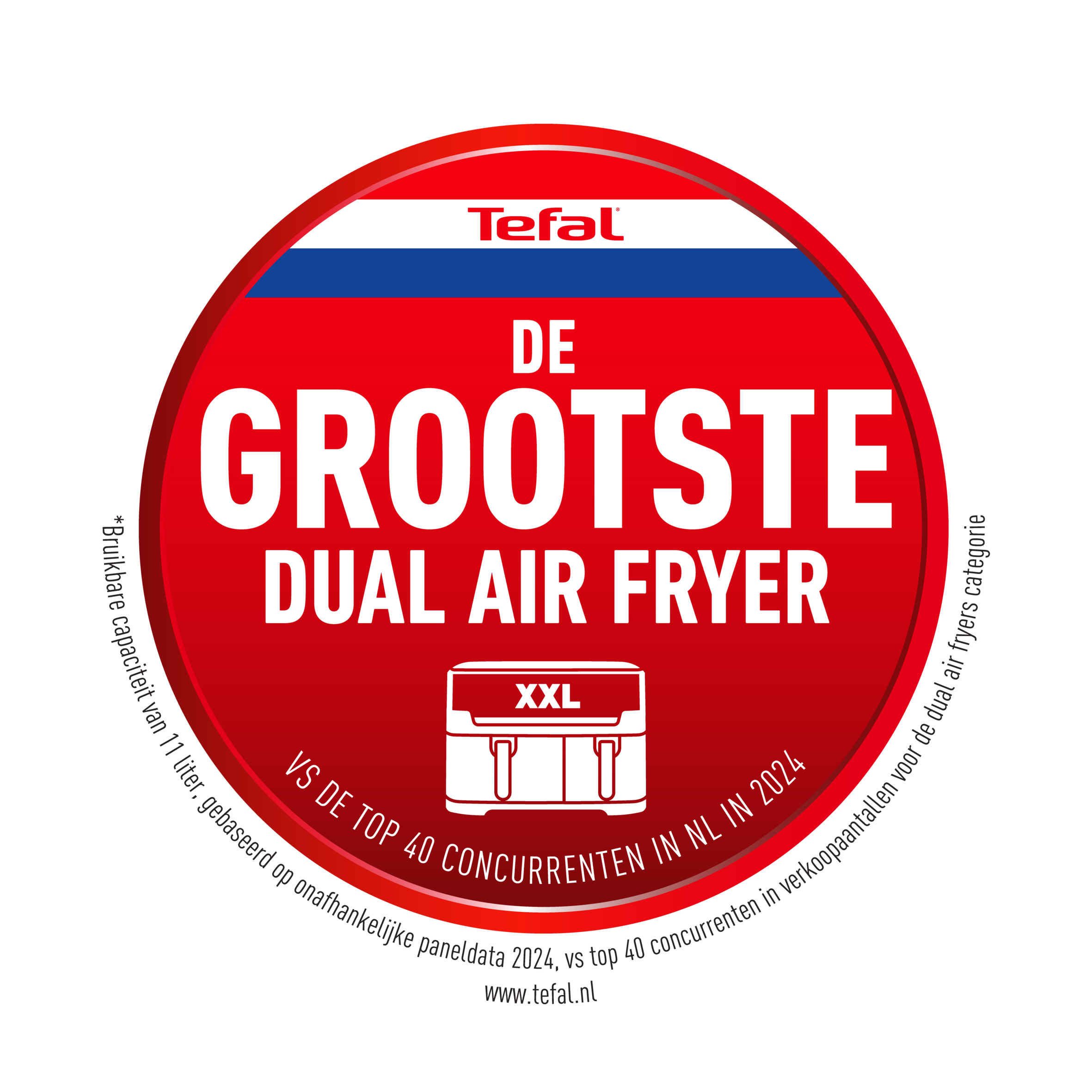 Easy Fry Dual XXL EY942H dubbele heteluchtfriteuse