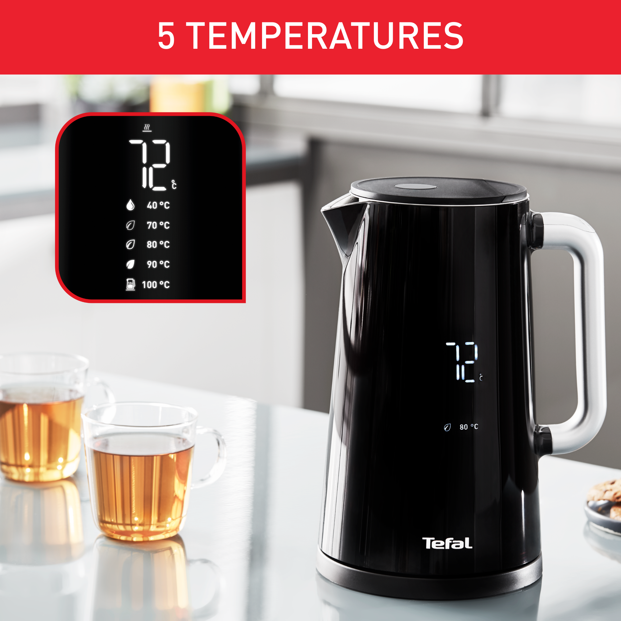 Smart'N Light KO8508 1,7L waterkoker