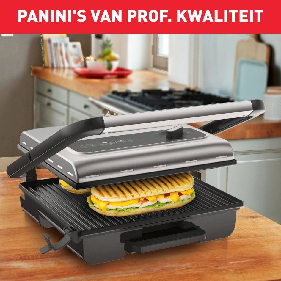 Inicio Adjust GC242D contactgrill met temperatuurregelaar