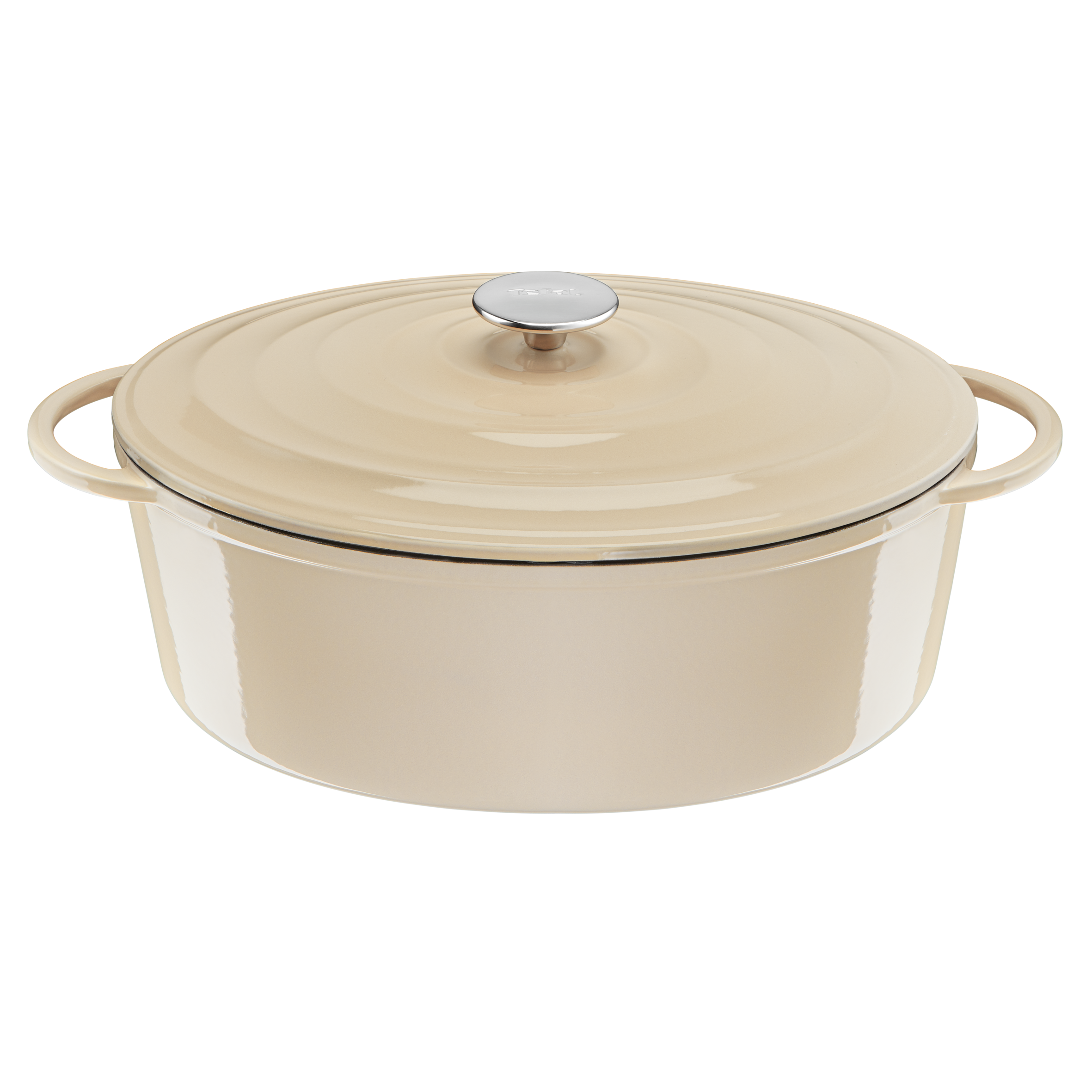 LOV Braadpan beige ovaal - 7,2L - inductie