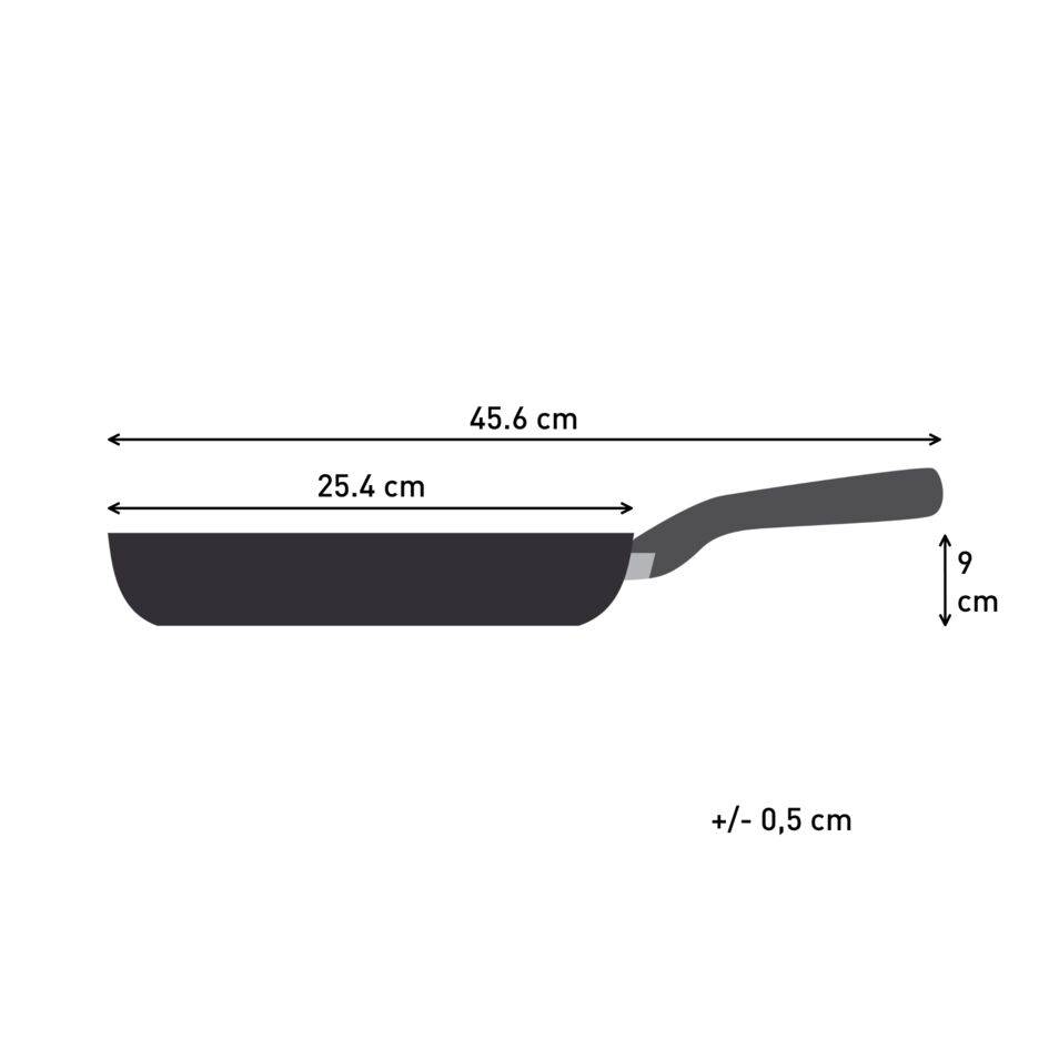 Nordica keramische koekenpan 24 cm - inductie