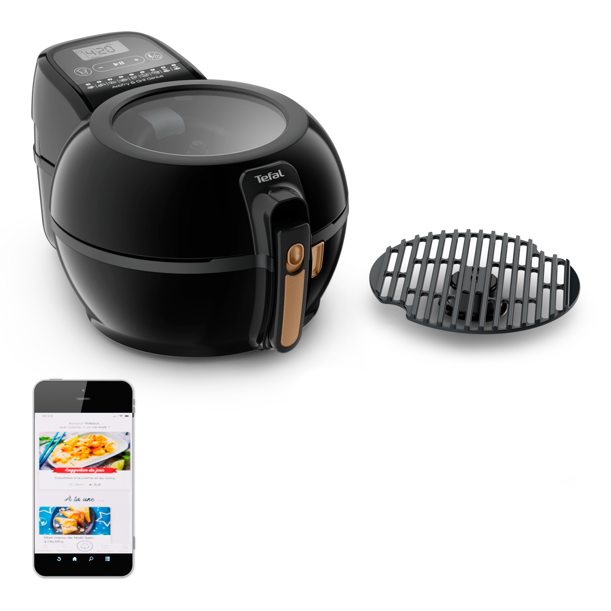 Tefal Actifry & Grill Genius heteluchtfriteuse