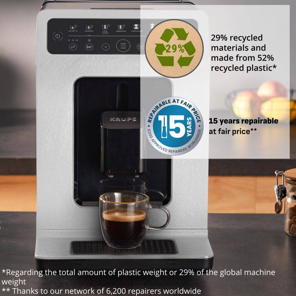 Evidence ECO-Design EA897A duurzame automatische espressomachine