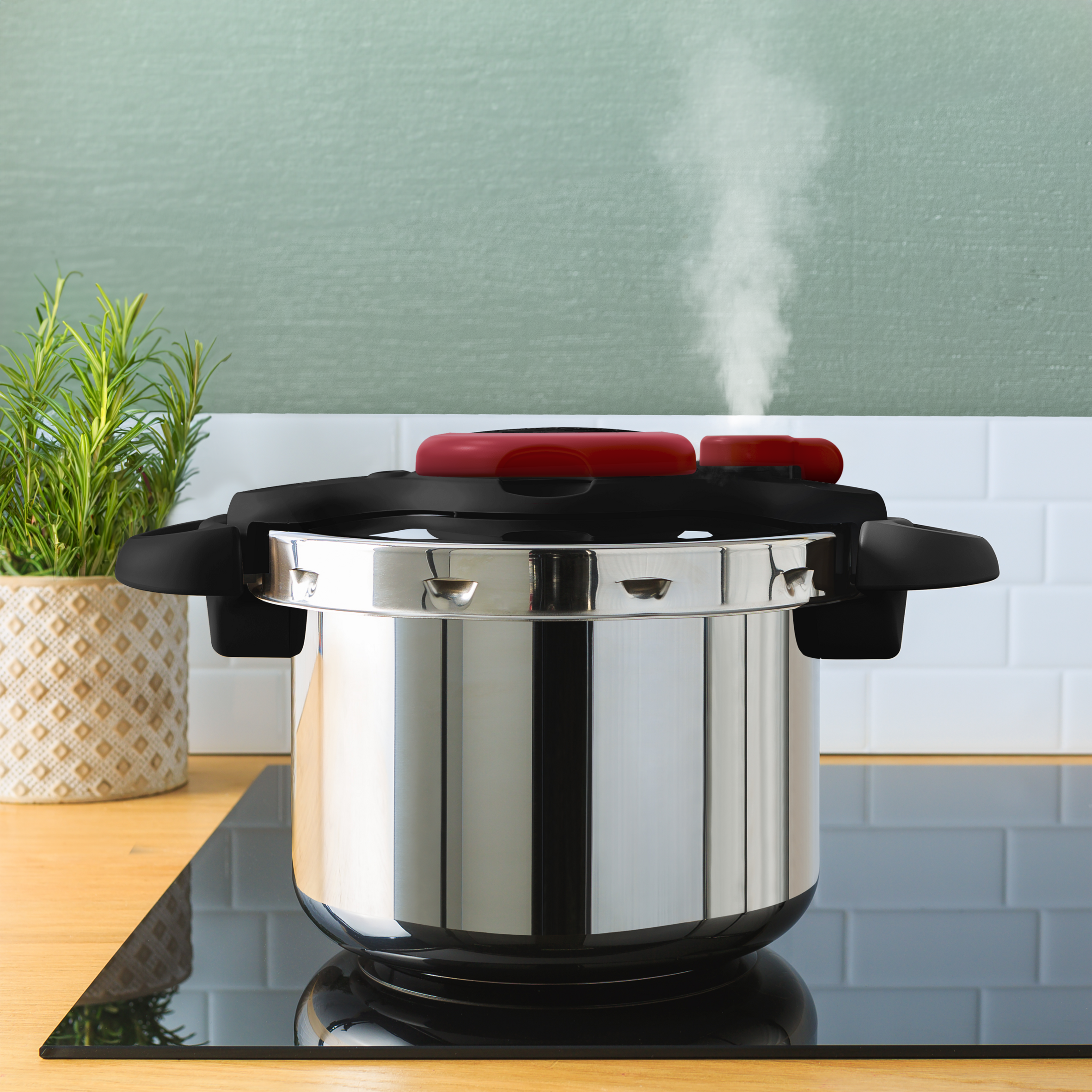 Clipsominut' Easy snelkookpan 6L - inductie