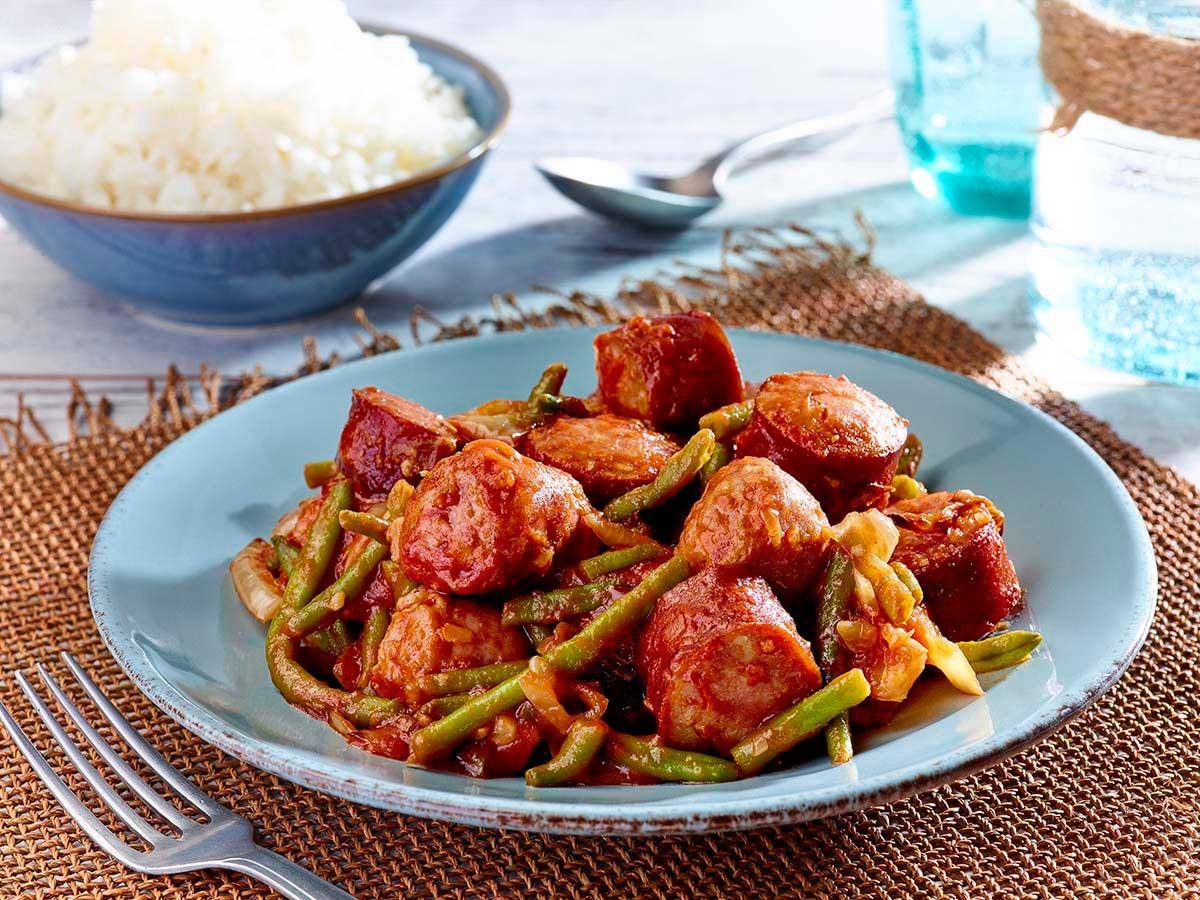 Rougail met worst - Recepten Actifry Express XL | Tefal