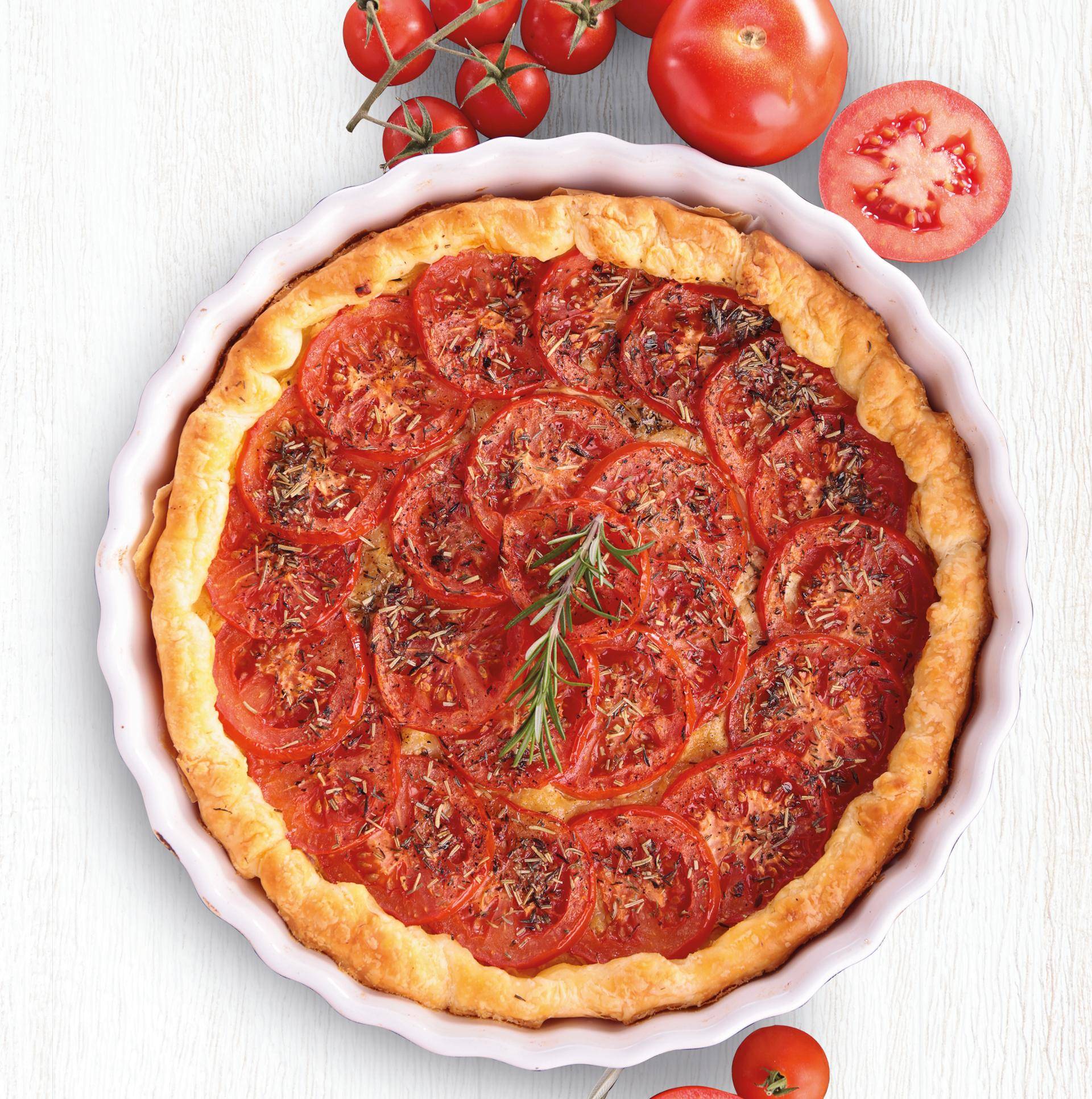 Tomatentaart - Recepten Easy Fry XL Surface | Tefal