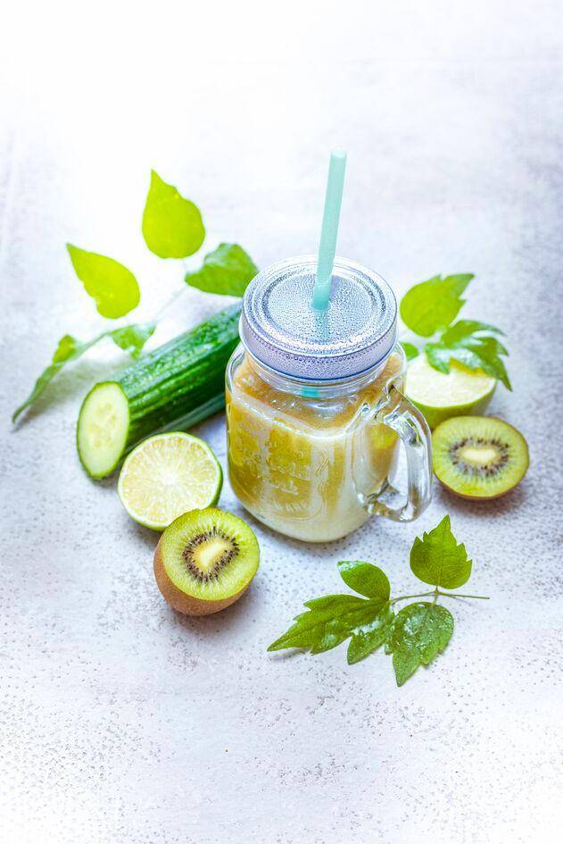 Smoothie van komkommer, kiwi, appel en limoen - Recepten Perfectmix + | Tefal