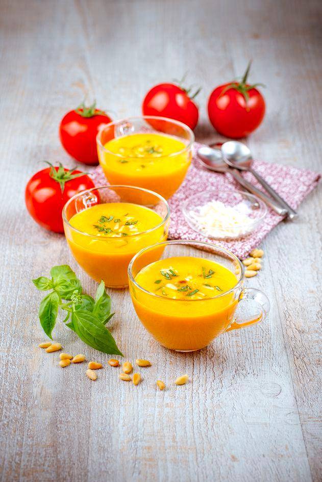 Soep van kokosnoot, citroengras en tomaten - Recepten Perfectmix Cook | Tefal