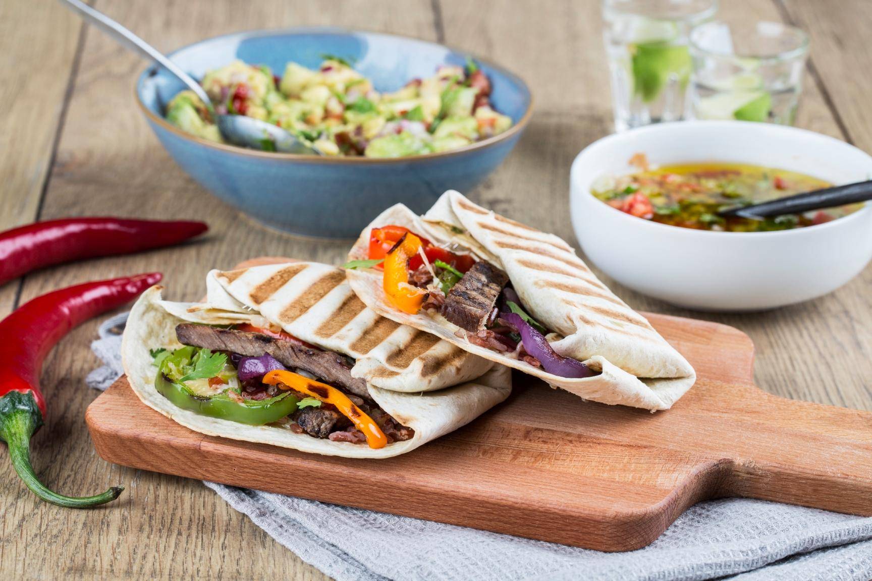 Burrito's - Recepten OptiGrill XL | Tefal