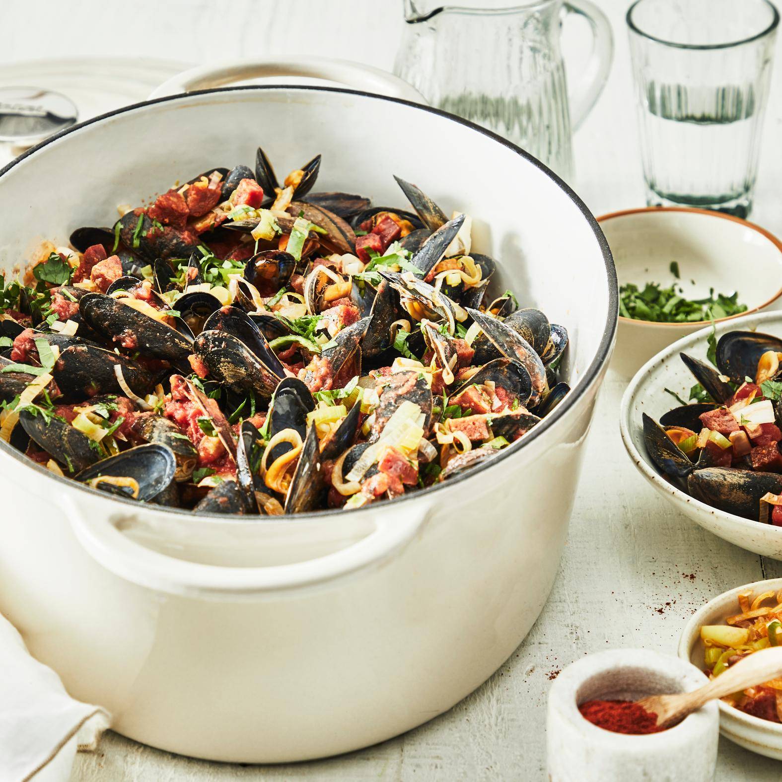 Mosselen Portugese stijl - Recepten undefined | Tefal